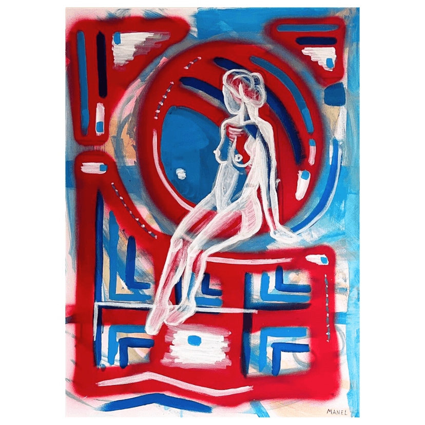 "SITTING WOMAN"